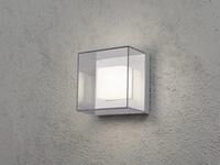 Konstsmide - Quadratische Wandleuchte Sanremo, Bruchsicherer Schirm, 9w Hp-led, Ip54