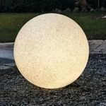 Heitronic - 35957 Mundan Gartenleuchte Kugel Led, Energiesparlampe E27 11 W