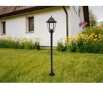 Smartwares - Wegeleuchte Classico Gartenlaterne Im Landhausstil, Schwarz, H&ouml;he 125cm