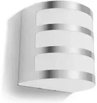 Mygarden - Led-wandleuchte F&uuml;r Den Au&szlig;enbereich 13x12 Cm, 2700 K, 3 W, Edelstahl