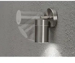 Au&szlig;enwandleuchte Modena Downlight Schwenkbar, H&ouml;he 15cm, Edelstahl
