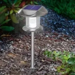 Esotec - Solar Stableuchte Sunnylight H=38 Cm Aus Edelstahl Wetterfest 102093
