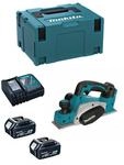 Makita - Hobel 18v Lxt Breite 82 Mm (2x5,0 Ah) In Makpac Dkp180rtj