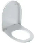 Geberit Icon Wc Sitz Mit Deckel, Wei&szlig;, Mit Absenkautomatik,