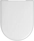 Hamberger - Wc-sitz Toilettensitz Tube Softclose Wei&szlig; Scharnier Edelstahl - 519740