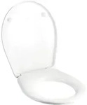 Ge Renova Comprimo Wc-sitz, Wei&szlig; Scharniere Edelstahl