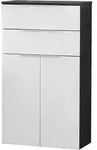 Fackelmann - Doppel-midischrank Kara / Badschrank Mit Soft-close-system / Ma&szlig;e (b X