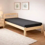 Doppelbett - Doppelbett In Eiche Braun