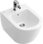 Villeroy&boch - Subway 2.0 - Wand-bidet Mit &Uuml;berlauf, 375x565 Mm, Mit Ceramicplus,