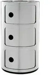 Kartell Componibili Modulare Aufbewahrungsm&ouml;bel In Chrom