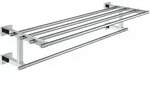 Essentials Cube - Badetuchhalter, Verchromt 40512001 - Grohe