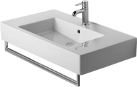 Duravit - Handtuchhalter Vero 808mm Quadratrohr 14mm, 032985,