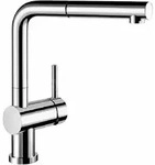 Blanco - Linus S - K&uuml;chenarmatur, Mit Ausziehbarem Anschluss, Chrom 512402
