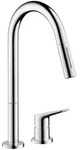 Axor Citterio M Dn 15 2-loch Einhebel-k&uuml;chenmischer 220 - Hansgrohe