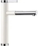 Blanco - Linee S - K&uuml;chenarmatur, Mit Ausziehbarem Anschluss, Wei&szlig;/chrom 518441
