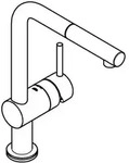 Minta Touch Elektronische Einhand-sp&uuml;ltischbatterie, - Grohe