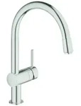 Minta Einhand-sp&uuml;ltischbatterie, C-auslauf, Mit - Grohe