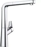 Blanco Avona S - K&uuml;chenarmatur Mit Ausziehbarem Anschluss, Chrom 521277