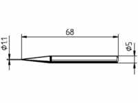 0032BD Lötspitze Bleistiftform Spitzen-Größe 1.10 mm Inhalt 1 St. - Ersa