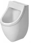 Starck 3 Urinal 350x330x575mm Wei&szlig; Hochglanz Geschlossen, Absauger, Zulauf Hinten,