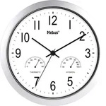 06992 Quarz Wanduhr 25.5 Cm Silber - Mebus
