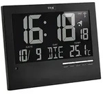 Tfa Dostmann - 60.4508 Funk Wanduhr 185 Mm X 230 Mm X 31 Mm Schwarz