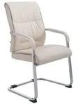 Clp - Besucherstuhl Xl Anubis Kunstleder Creme