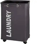 W&auml;schesammler Quadro 79 L, Grau W&auml;schebox - Wenko
