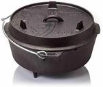 Feuertopf Ft4,5 Mit F&uuml;&szlig;en 3,5 Liter Gusseisen 29 X 17,5 X 29 Cm - Petromax