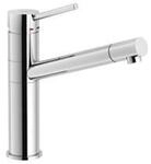 Systemceram Einhebelmischer Snow Edelstahlfinish