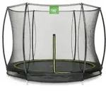 Exit Toys - Exit Silhouette Bodentrampolin &Oslash;244cm Mit Sicherheitsnetz - Schwarz