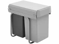 Wesco 755611-11 Einbau-Abfallsammler Teilauszug Double-Boy 2x 15 Liter Mülleimer