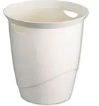 Durable 1701710010 Papierkorb Wei&szlig; 16 Liter