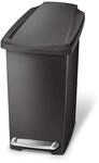 Simplehuman - Abfalleimer 10 L, Schwarz Cw1329