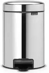 Abfalleimer Mit Fu&szlig;pedal 3 L Gl&auml;nzender Stahl &ndash; New Icon &ndash; Brabantia