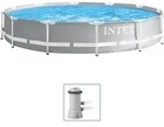 Intex - Frame Pool 366 X 76 Cm Komplettset Kinderpool Mit Zubeh&ouml;r