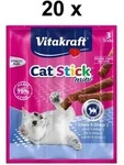 Vitakraft Katzensnack Cat-stick Mini Scholle & Omega 3 - 60 X 6g
