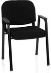 Besucherstuhl / Stuhl Xt 650 Schwarz/schwarz Hjh Office