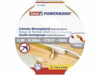 tesa SLIM 55714-00000-00 Montageband tesa® Powerbond Weiß (L x B) 5 m x 9 mm 2 St.