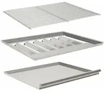 Bbq-toro Grillrost Set, 60 X 48 Cm, Mit Flammenblech Und Fettwanne, F&uuml;r