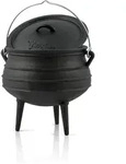 Potjie Ca. 14 Liter, S&uuml;dafrikanischer Kochtopf Aus Gusseisen Mit F&uuml;&szlig;en F&uuml;r