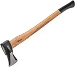 Dema - Spaltaxt Axt 2 Kg Mit Hickory Holzstiel 80 Cm Holzbeil Beil Spaltbeil Holzaxt