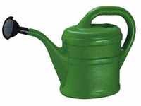 Geli - Gießkanne , 3 Liter, aus Kunststoff in grün , 35x25x12 cm, mit Brause und