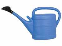 Gießkanne , 10 Liter, aus Kunststoff in blau, 56x32x18,5 cm, mit Brause und