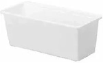 Blumenkasten Standard 40 X 17,5 Cm Wei&szlig;