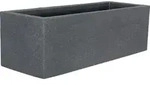 Geli Pflanztopf Kubus 80 X 30 X 27 Cm Anthrazit Kunststofft&ouml;pfe