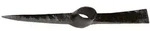 Spaten Kreuzhacke Stahl Schwarz Lackiert 1,5 Kg - Ideal