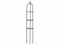 Gardman - Obelisk schwarz Easy Maße 163x40cm