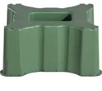 Graf - Rechteckiger Tanktr&auml;ger 520l Gr&uuml;n 502005