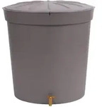 Graf - Garantia Regentonne 300l Inkl Auslaufhahn Deckel Regenwassertonne